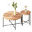 2-Piece Coffee And End Table Set – Waterproof MDF With PVC Cover-1632656094