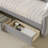 Aghwith Twin Size Upholstered Velvet Daybed with 2 Drawers - Space Maximization, No Box Spring Needed-1265889592