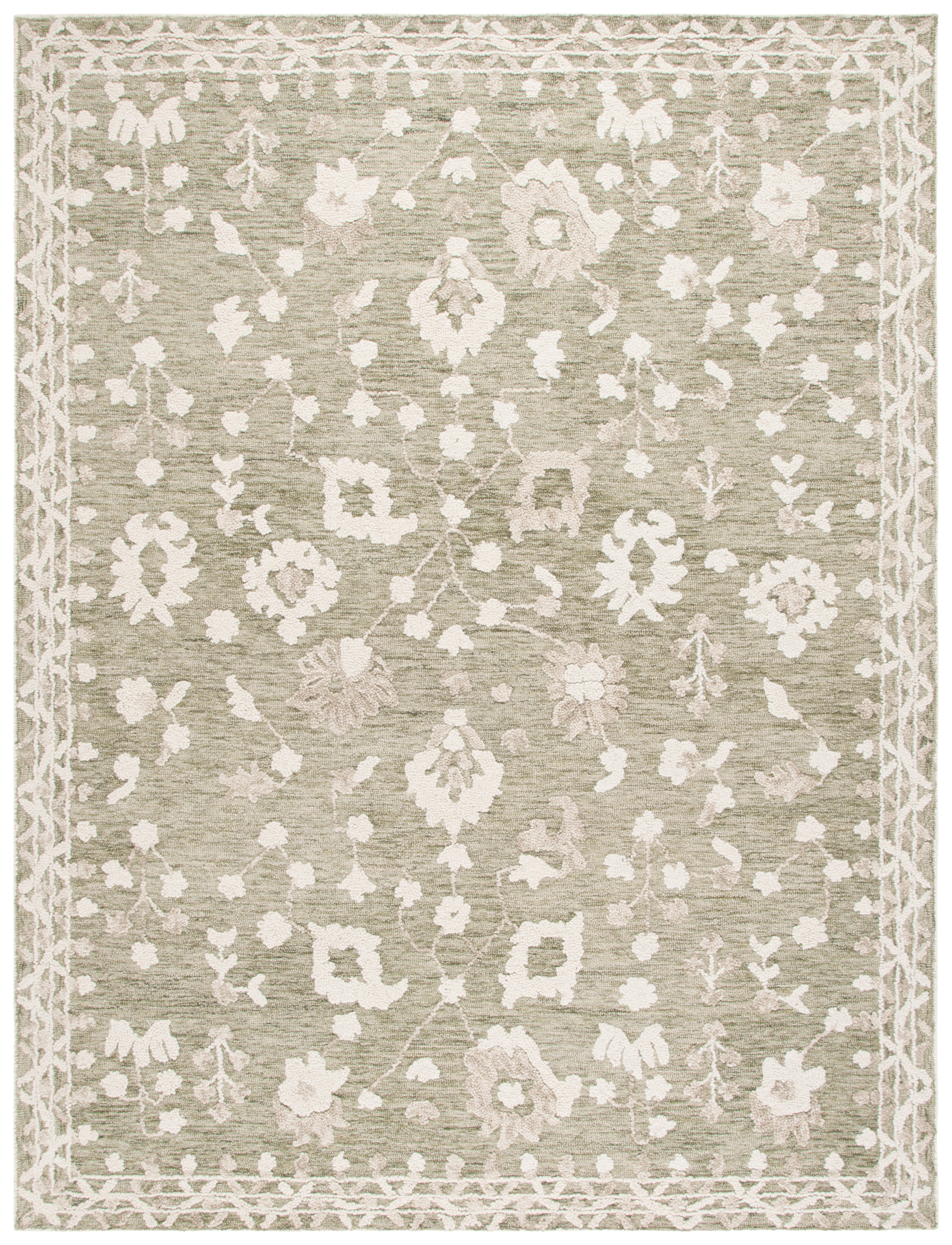 Darby Home Co Aiesrom Hand Tufted Wool And Cotton Floral Rug | Wayfair