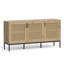 160 Cm Wide Rattan Sideboard