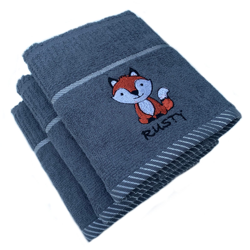 Cotton Embroidered Tea Towel Kitchen Towel