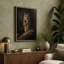 Tawny Owl Perched Japandi 1 Piece Wrapped Canvas Wall Art-1932361050-1932361027