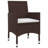 Subeer Rectangular 4 - Person 55.1" Long Dining Set with Cushions-1039358020-1039358021-1039358027