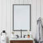 Armster Metal Rectangle Wall Mirror-1937415995