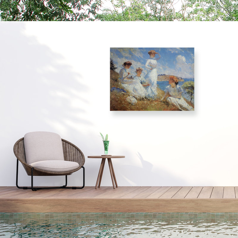 Marcus Jules Summer Outdoor  Canvas, 18" H x 24" W