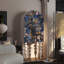 Armoire de rangement en bois de pin français rétro-670642339