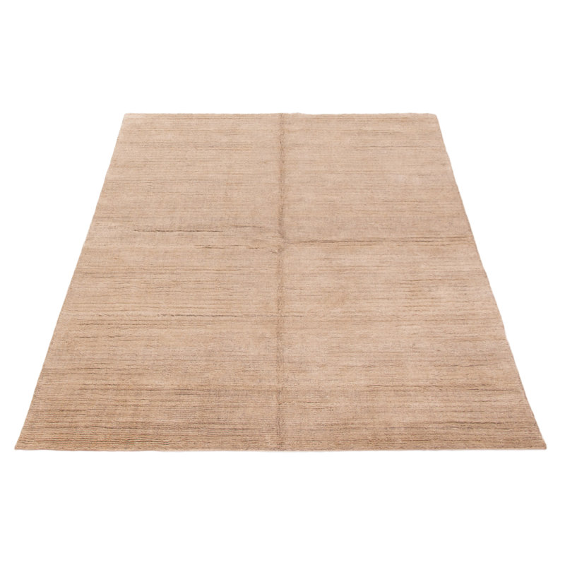 Tapis ivoire unique 5 pi 2 po x 7 pi 2 po Kashkuli Gabbeh One Of A Kind