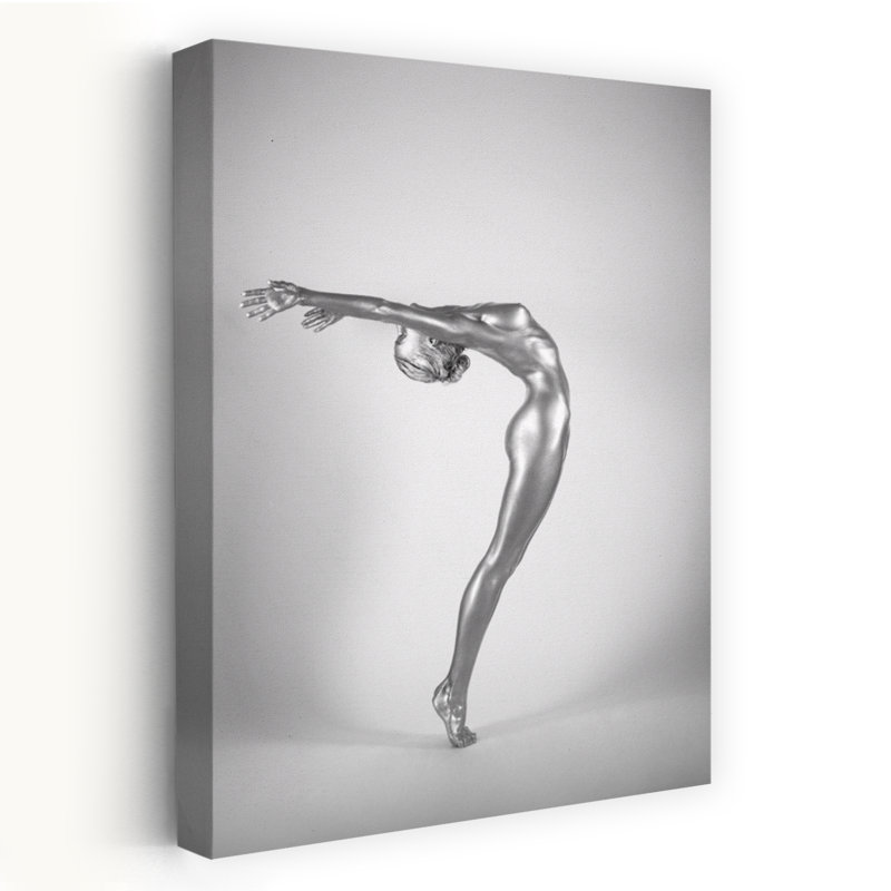2Light Contemporary Portrait Art mural, H 36 po x l 24 po