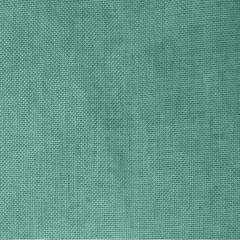 Cantonnière festonnée l 58 po Benina, Turquoise