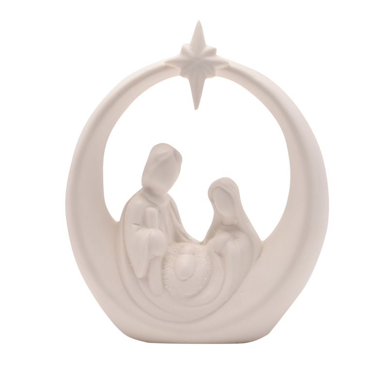 Ceramic LED Nativity Scene