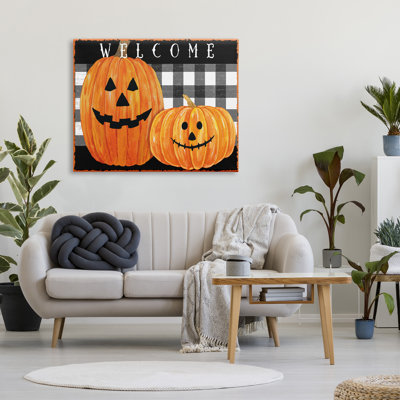 " Festive Halloween Welcome Sign "