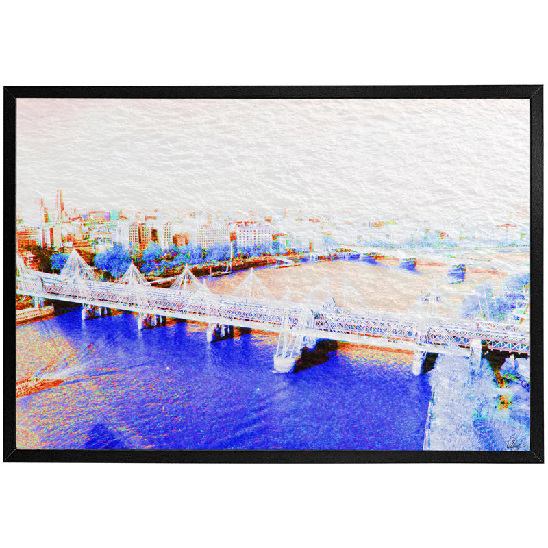 Single Picture Frame Print, Black, 41cm H x 61cm W