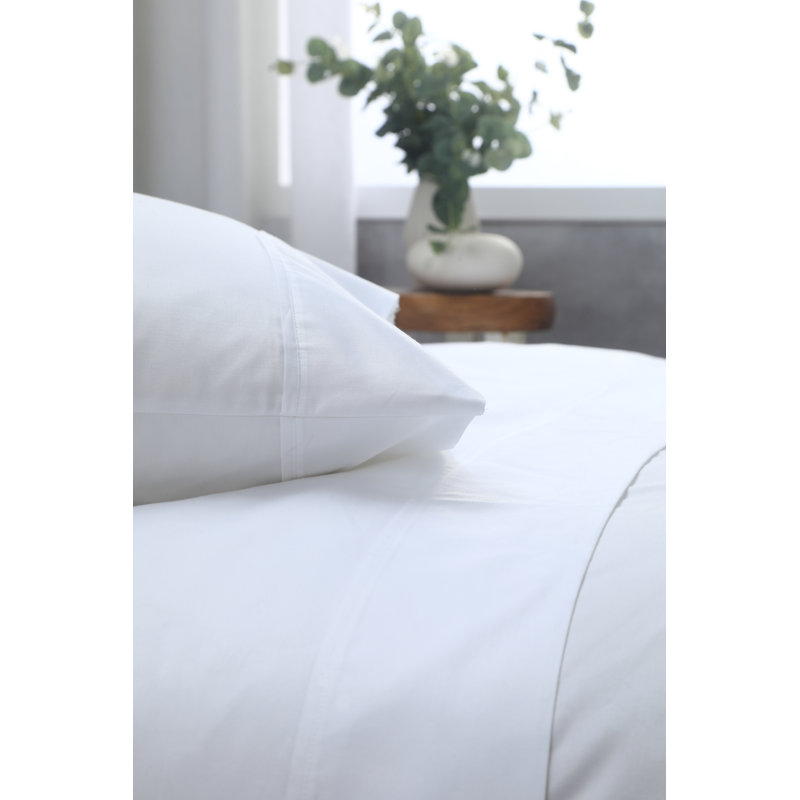 Egyptian Cotton Sheet Set, White, Queen