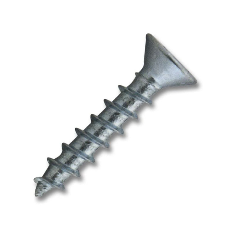 #6 Zinc Philips Flat Head Coarse Thread Self-Tapping, #6 x 3/4 in.