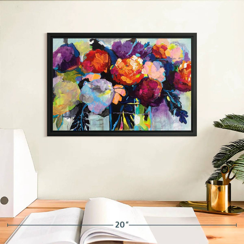 Anniversaire, Cadre flottant noir, 13 po x 9 po