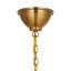 Griffin 31" Chandelier with Linen Shades-1307963372
