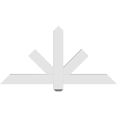 Kennewick Architectural Grade PVC Gable Bracket