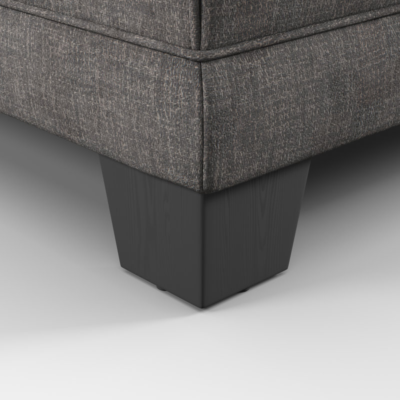 Atenas 2 - Piece Living Room Set, Left Hand Facing, Charcoal