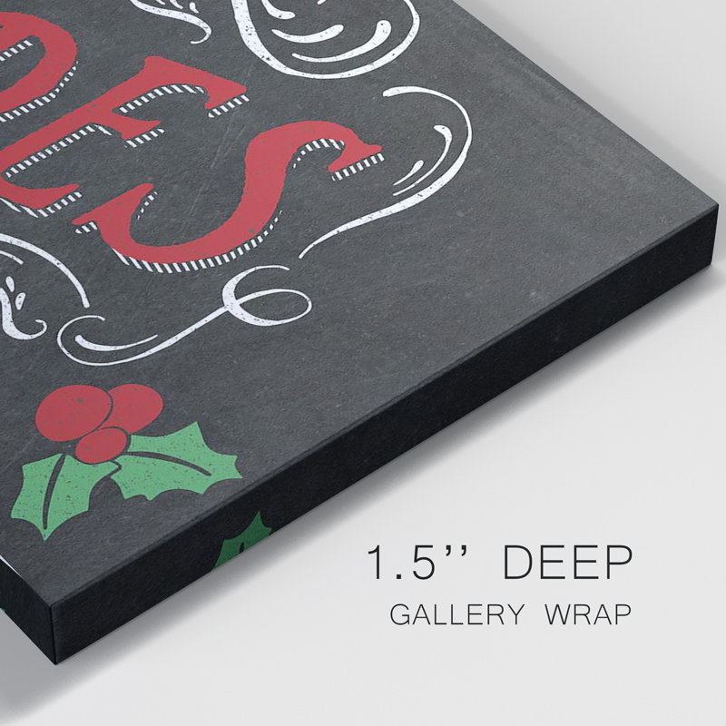 «Sleigh Rides», toile tendue avec châssis de qualité supérieure - prête à être accrochée, H 16 po x l 8 po x P 1 po