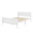 Wood Platform Bed With Headboard-1369864144