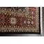 Tapis en laine / soie à motif de légumes Kashan noué à la main 9 x 12