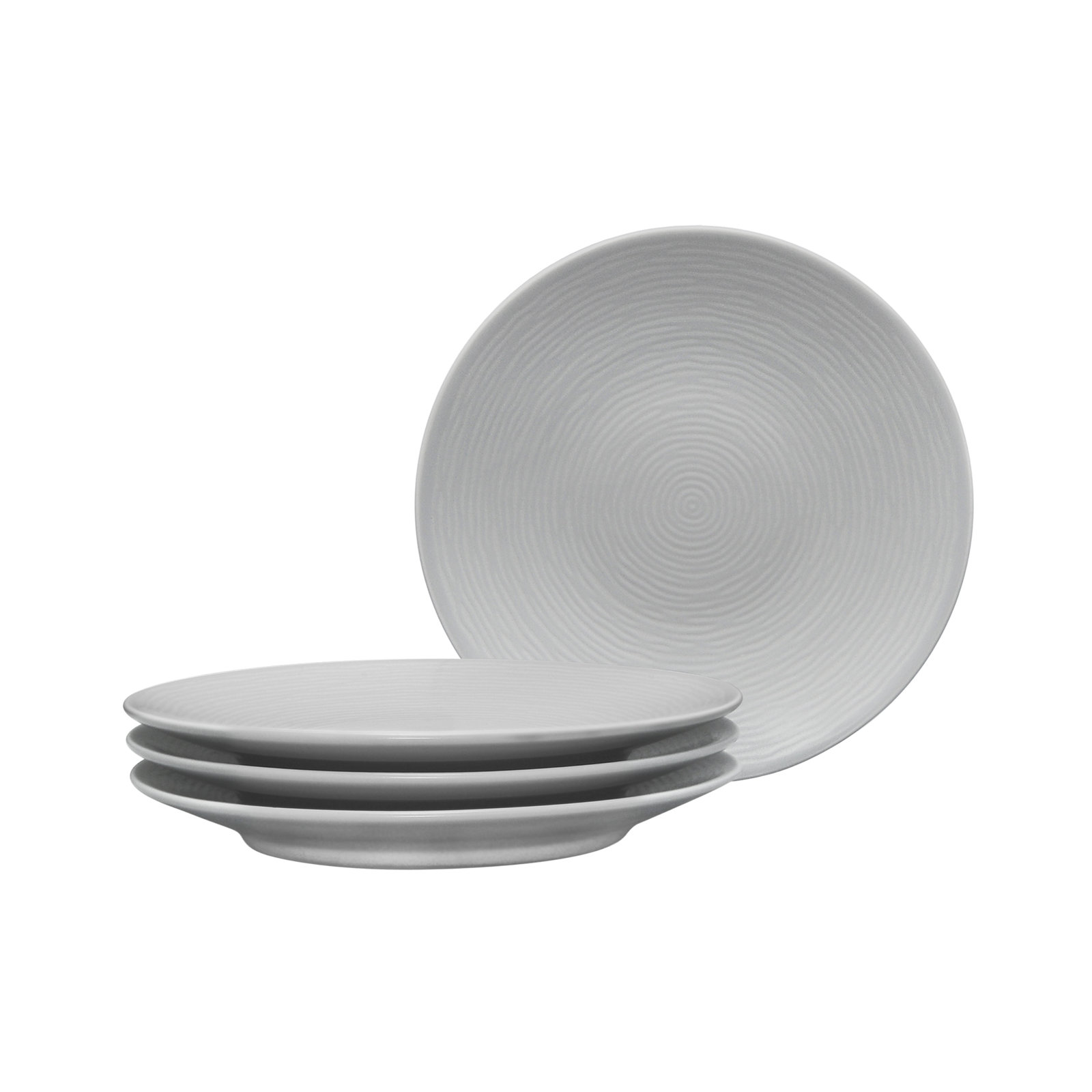 Noritake Colorscapes Swirl 7" Appetizer Plate, Gray