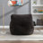 Aeri Compression Medium Adult Soft Teddy Fabric Bean Bag Chair With Foam Filled-1285459451