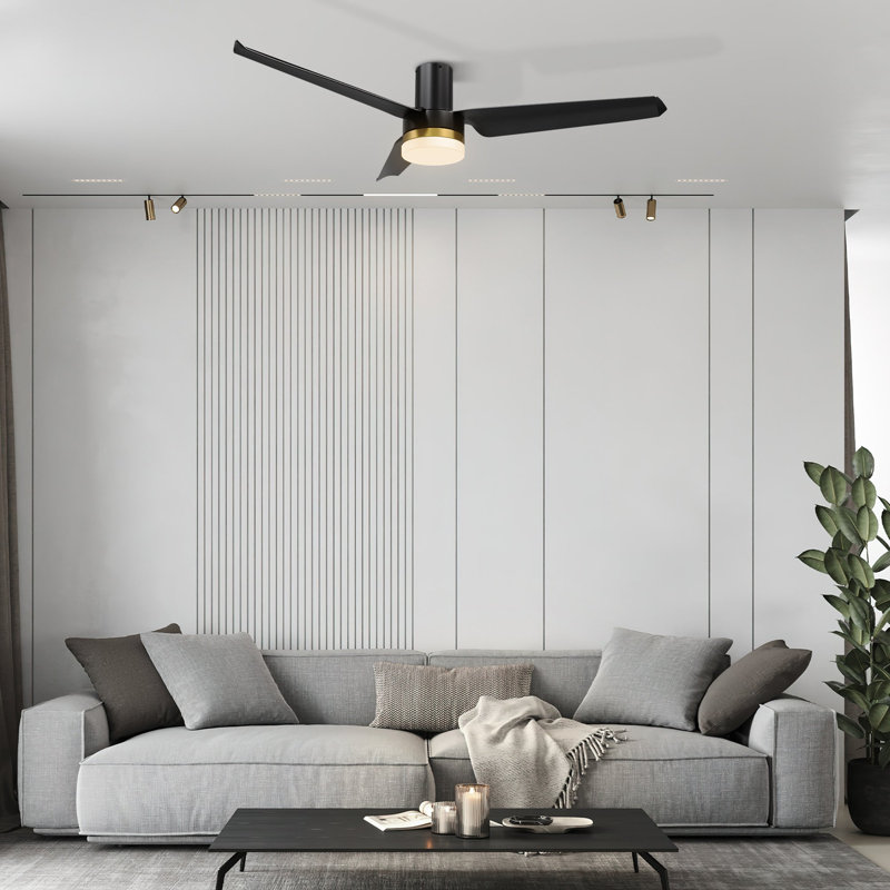 Boise Smart Ceiling Fan with Remote, Light Kit Included,Works with Google Assistant and Amazon Alexa,Siri Shortcut.