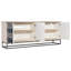 Melange 79.5'' W Solid Wood Credenza