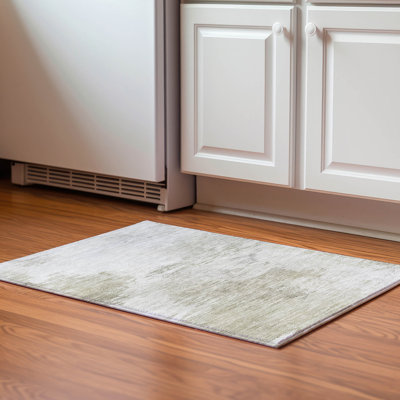 Premium Machine Washable Cerrito AMF595 Ivory Rug