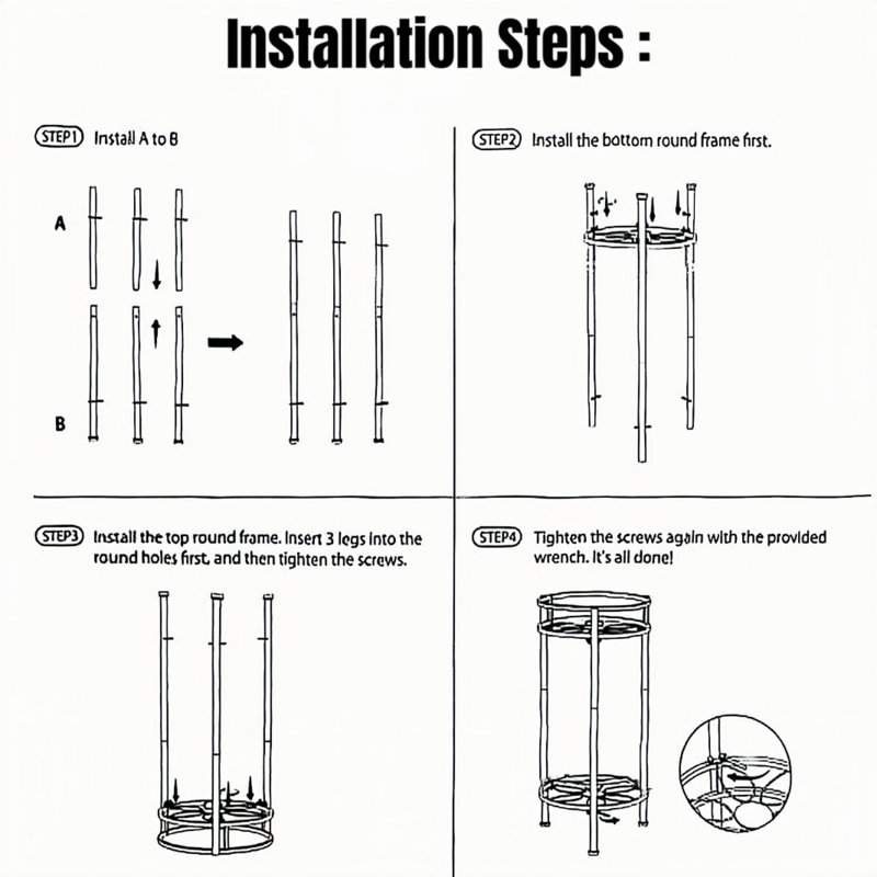 Support à plantes en métal à 2 niveaux pour plantes d'intérieur, étagère en fer antirouille, support d'angle de 60 cm de haut pour jardin, terrasse, balcon.