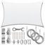 Toile d'ombrage rectangulaire Royal Shade avec treuil d'installation-114890858-114890865