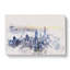 Hong Kong Skyline in China Watercolour - Wrapped Canvas-56662948