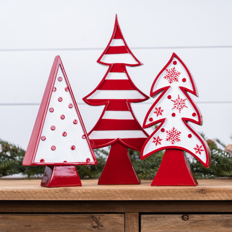 Arbre de table fantaisiste (ensemble de 3)