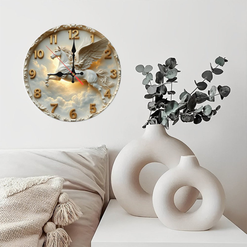 Horloge murale à oreilles