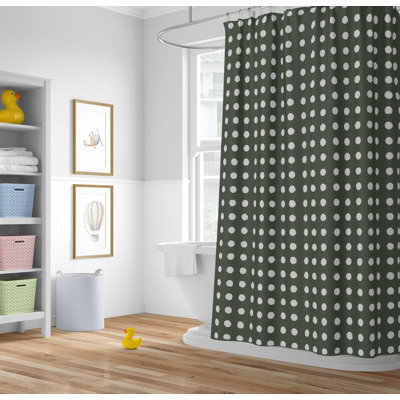 Dot Locked Ultra-Thin Lightweight Shower Curtain