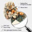 Crème et fleurs d'orange - Bouquet d'interprétations I - Horloge murale asymétrique-105483280