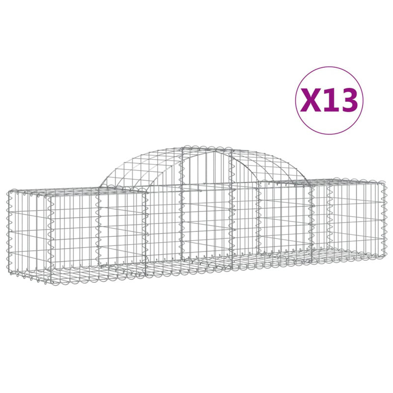 Briceida Silver Galvanised Iron, 60cm H x 200cm W x 50cm D