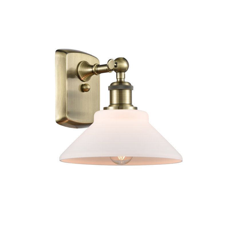 Wenzel Armed Sconce, LED, Matte White
