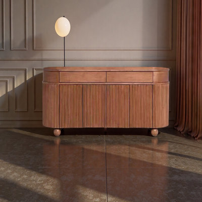 Buffets multifonctionnels de forme elliptique