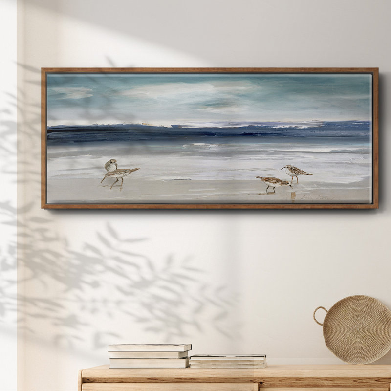 Sandpiper Bay - toile encadrée, H 24 po x l 60 po