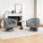 Chynna Velvet Swivel Barrel Chair-686696748