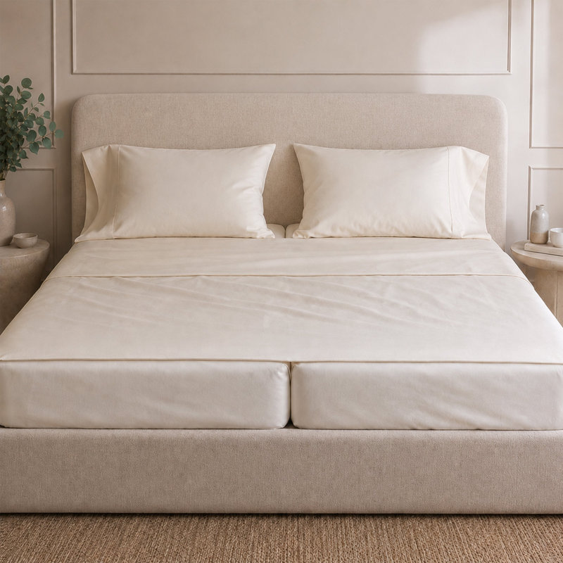 Parker Bamboo Sheet Set, Queen, Ivory