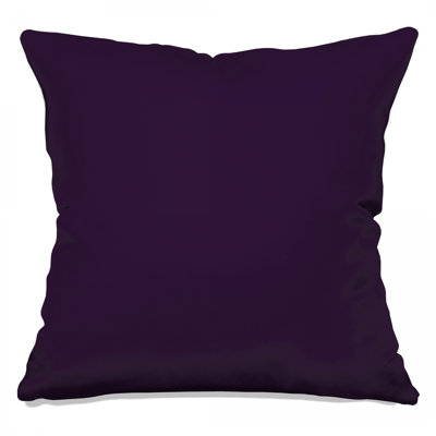 Coussins décoratifs unis de couleur unie