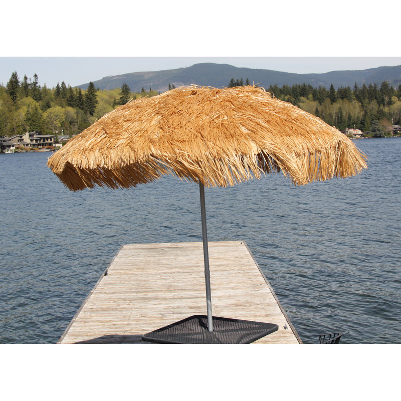 Palapa 90'' Market Umbrella, Whiskey