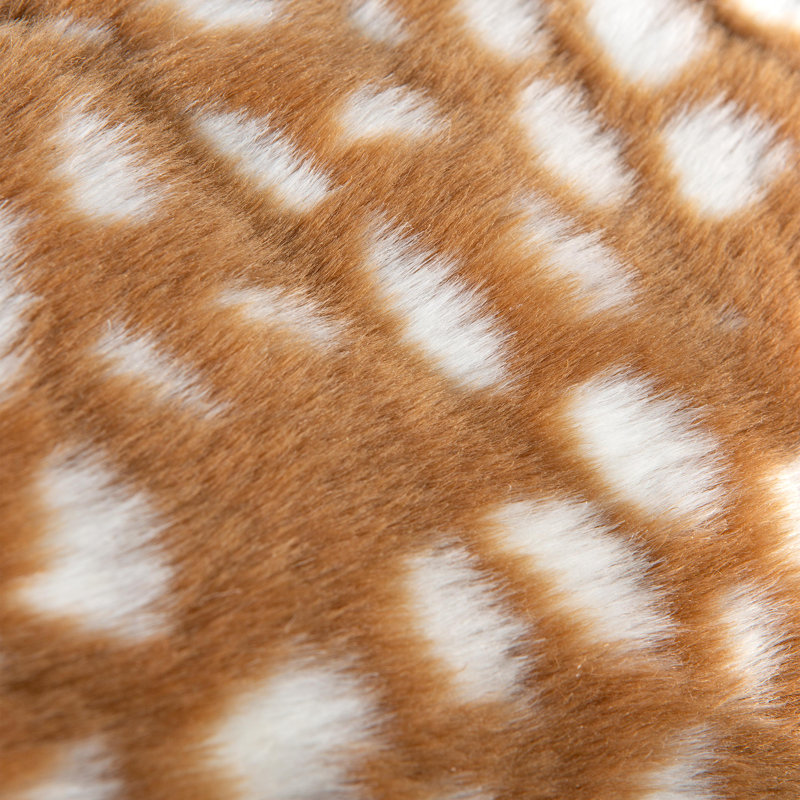 Fuzzy Spotted Fawn Body Pillow