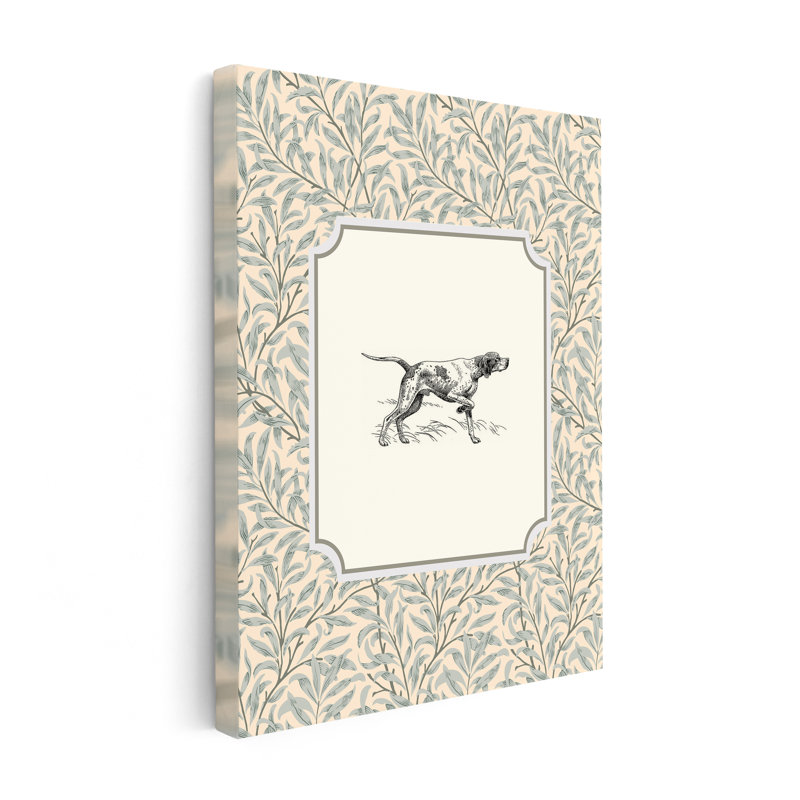Portrait de chien n ° 1, 08"H x 10"W, Canvas, Unframed