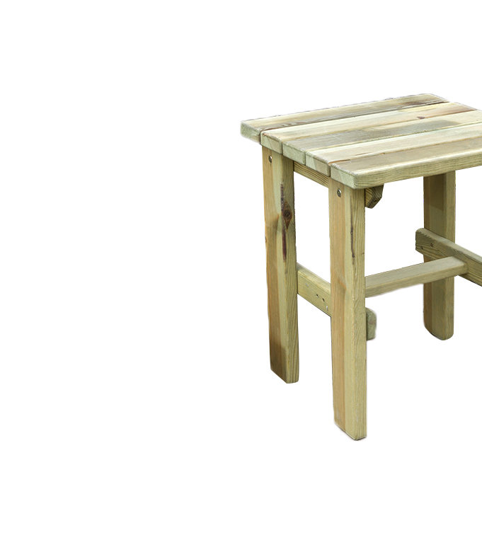 Pauls Valley Square Outdoor Side Table , 47cm W 47cm D
