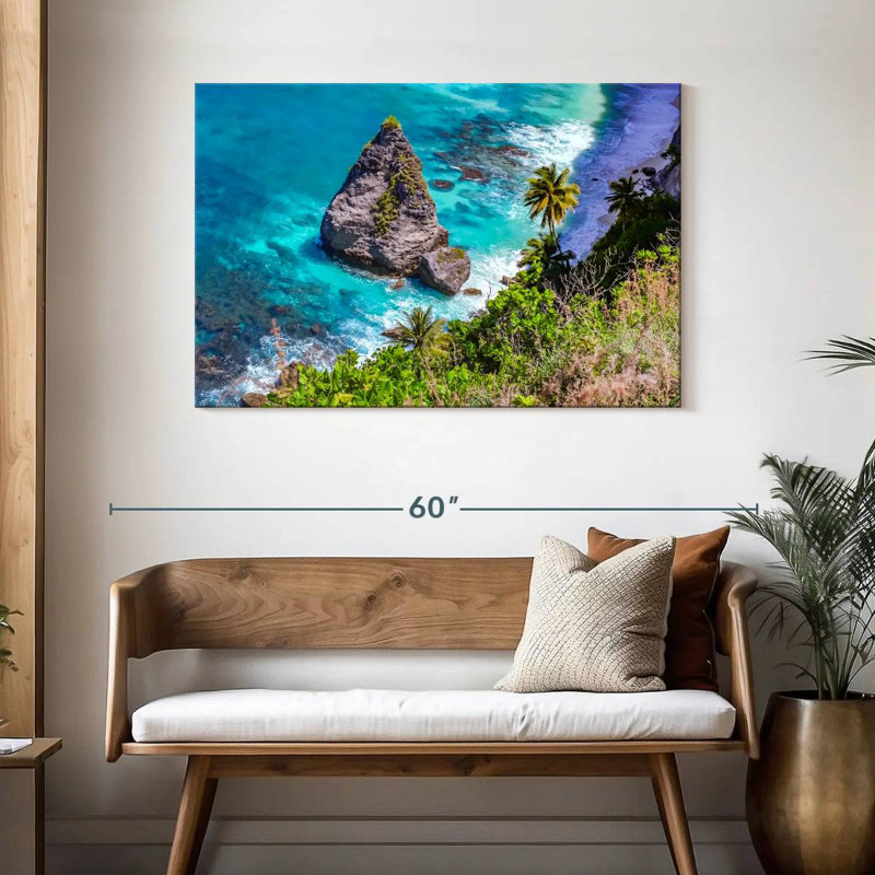 Bali Beach Rock Form, H 30 po x l 45 po