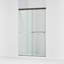 Revel 47.63" x 76" Double Sliding Shower Door with CleanCoat® Technology-331144575